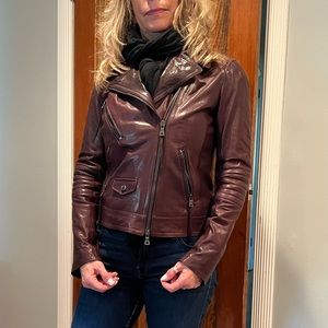 Coach leather jacket